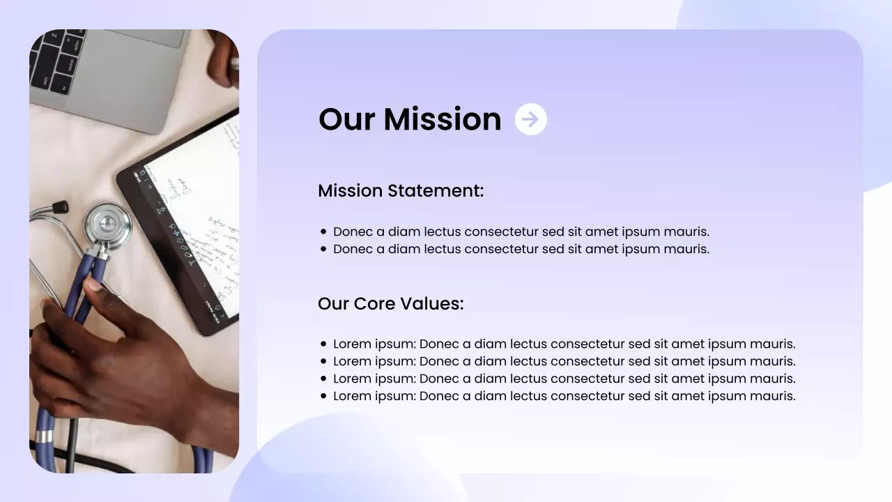 Purple Modern Healthcare Services Promotion Presentation