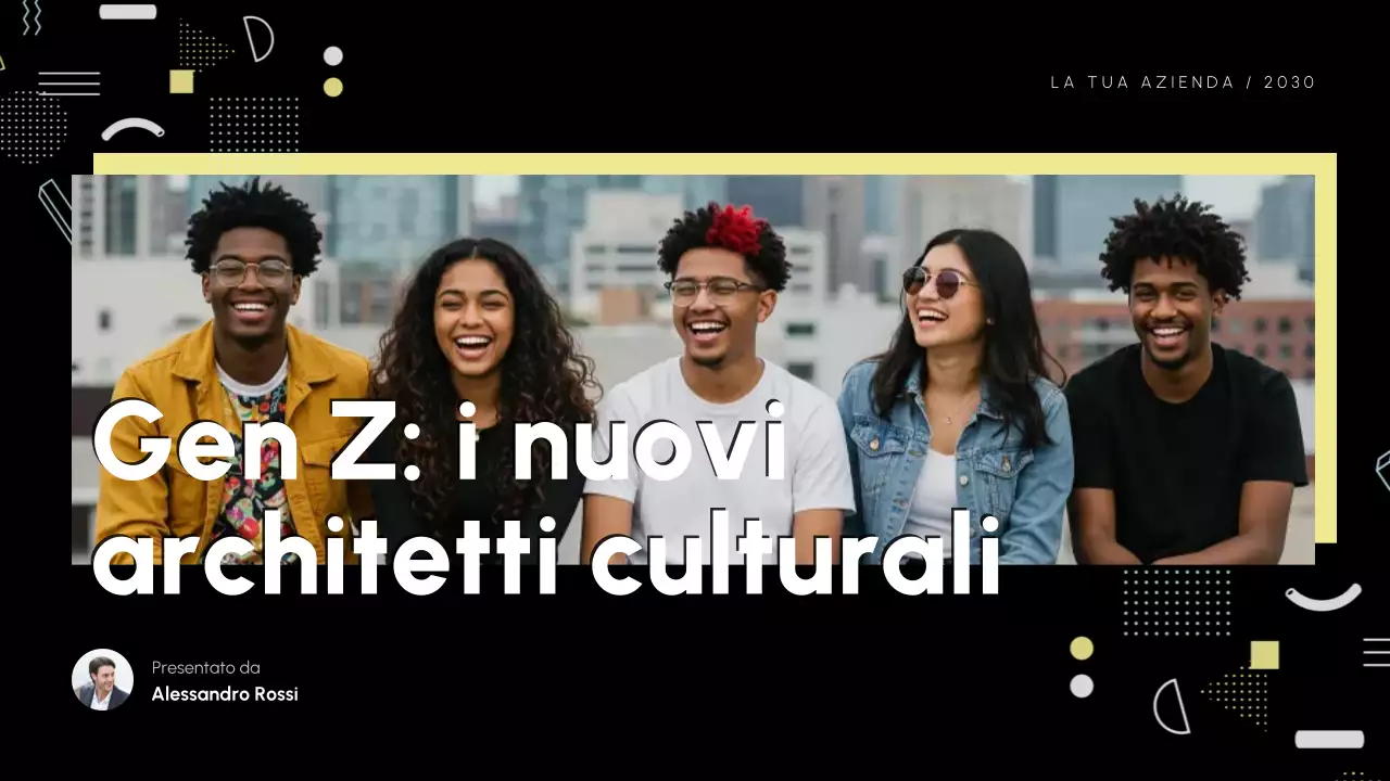 Presentazione della cultura moderna nera