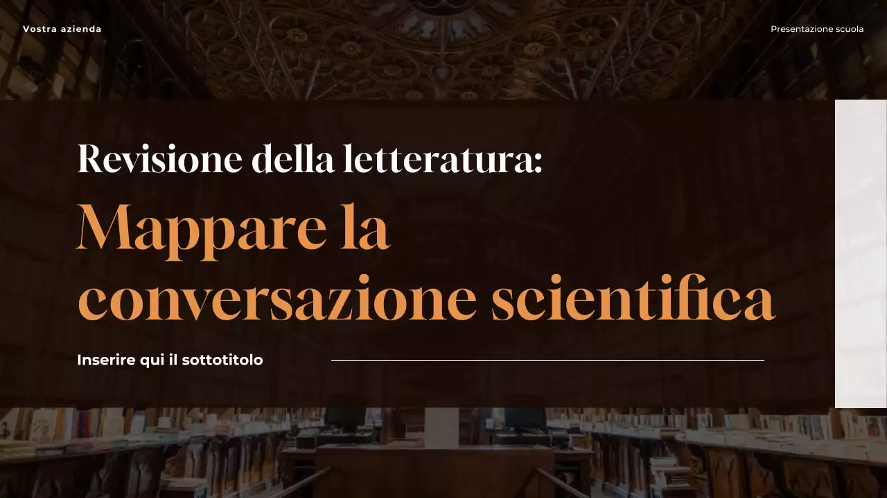 Presentazione di Brown Classic Mapping the Scholarly Conversation