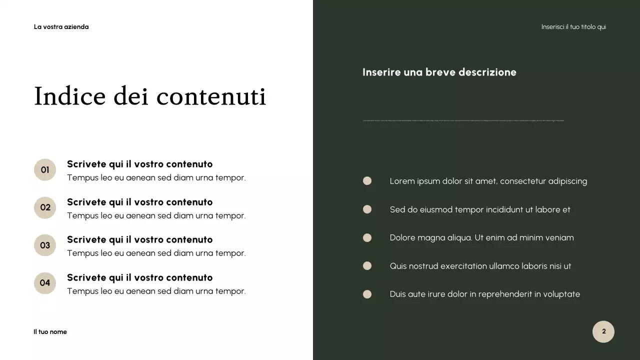 Presentazione di crisi classica grigia