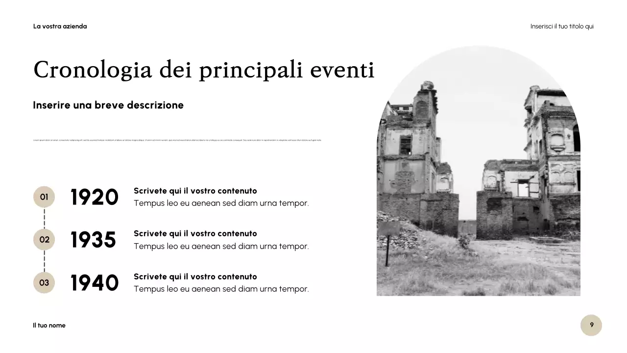 Presentazione di crisi classica grigia