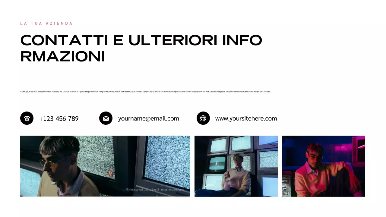 Presentazione di Blue Modern Influence