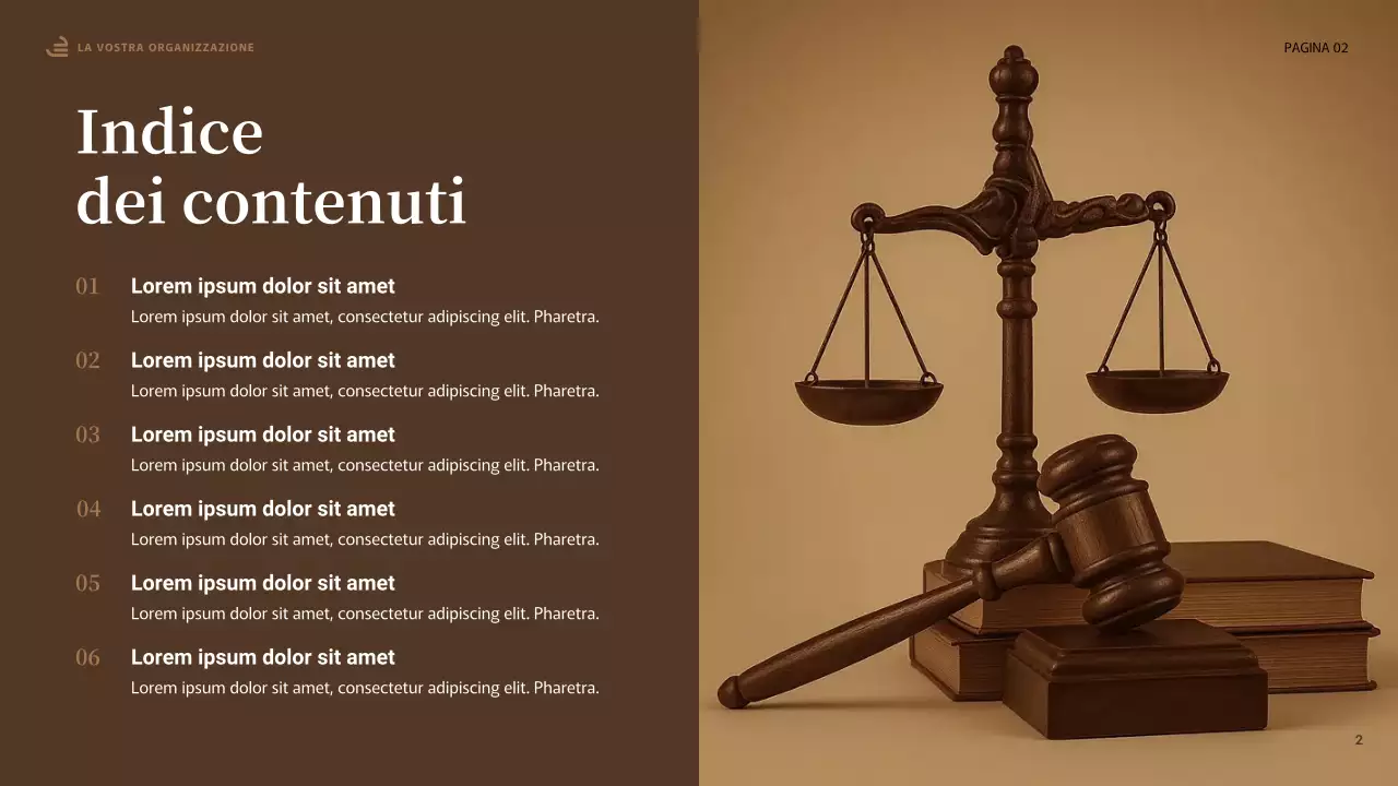 Presentazione di uguaglianza astratta beige