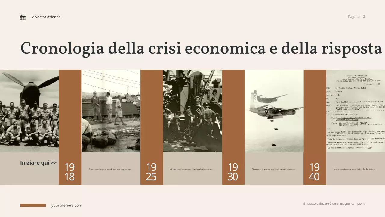 Presentazione della storia di Brown Vintage