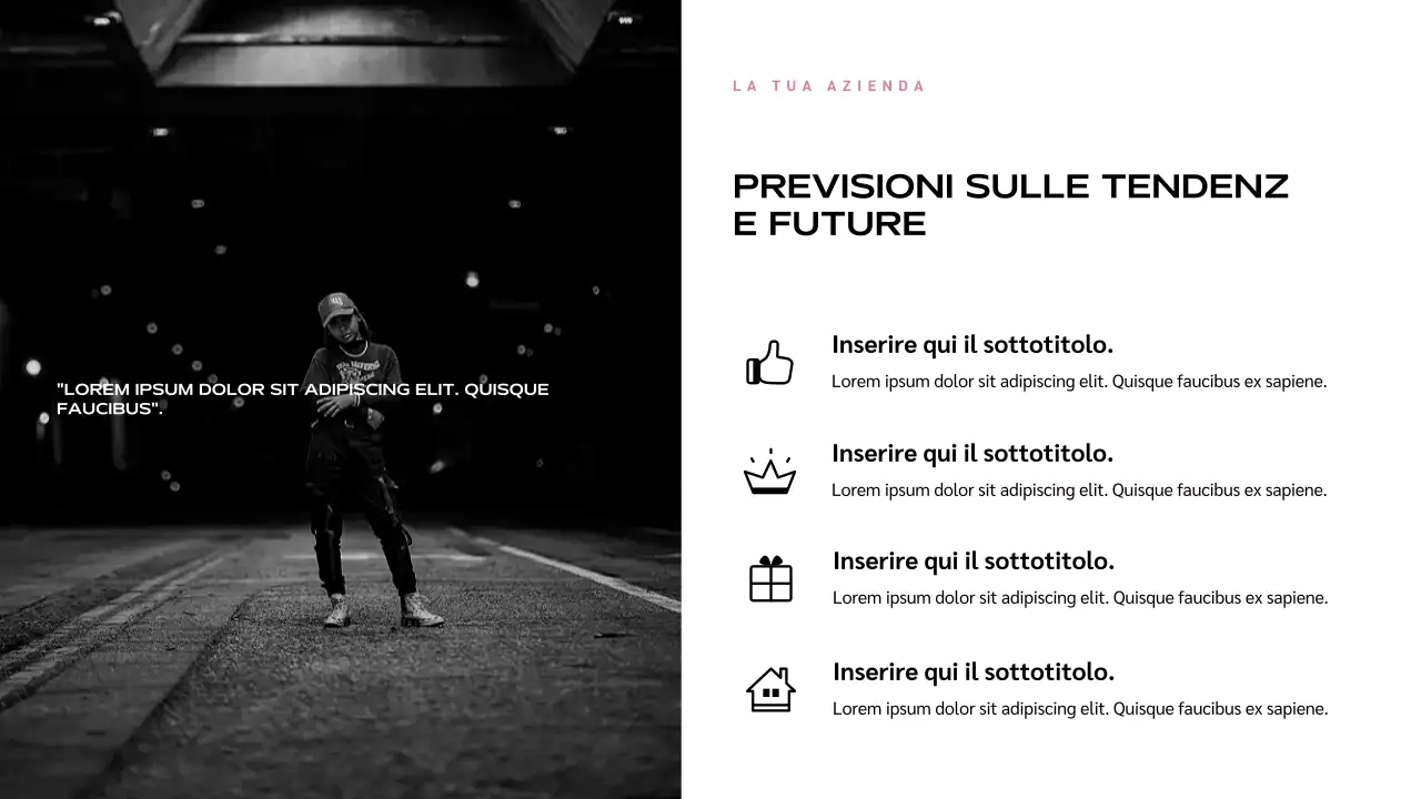 Presentazione di Blue Modern Influence