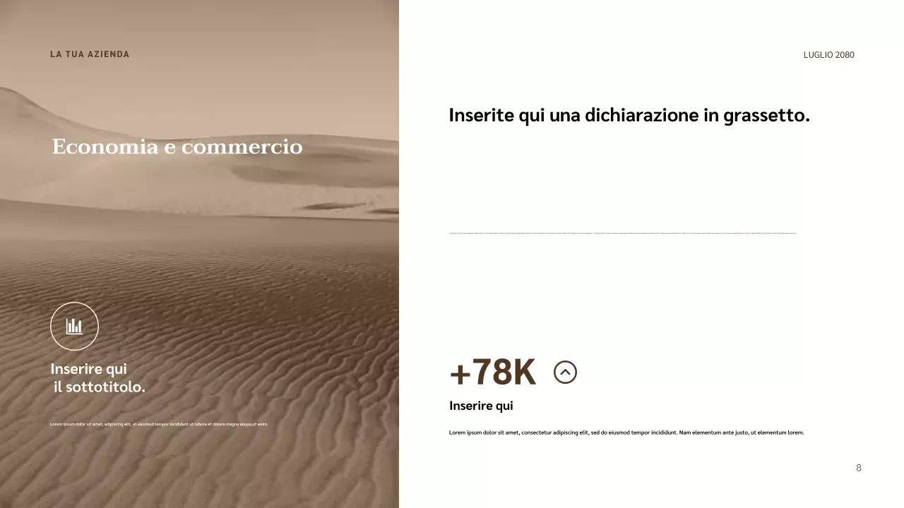 Presentazione della civiltà classica beige