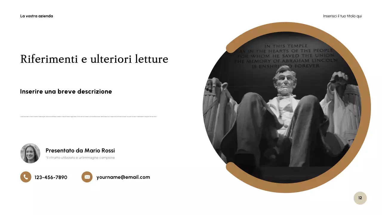 Presentazione di crisi classica grigia