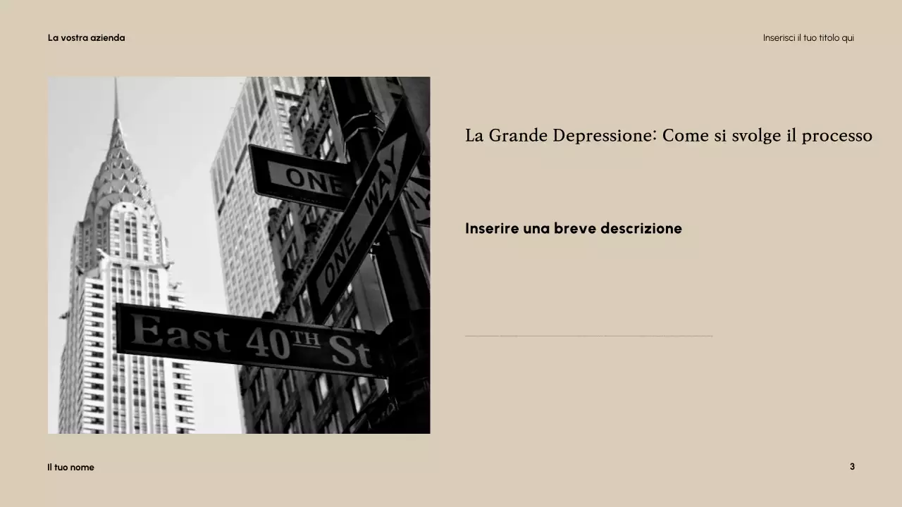 Presentazione di crisi classica grigia