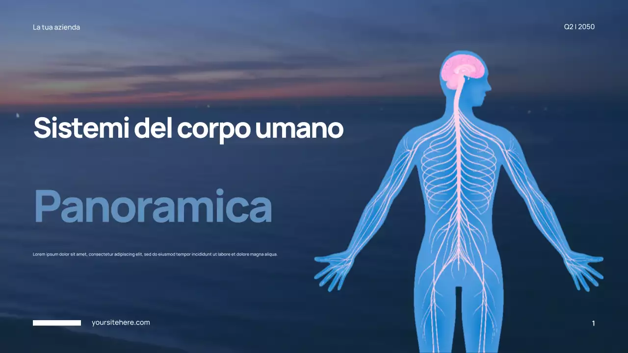 Presentazione di Anatomia Moderna Blu