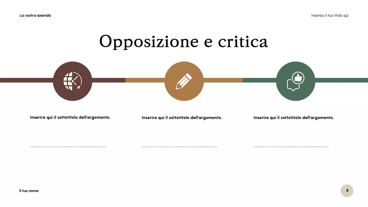 Presentazione di crisi classica grigia