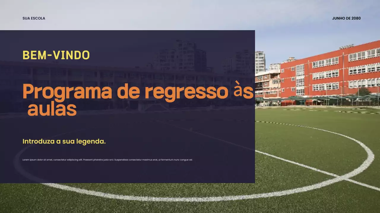 Apresentação da Orange Modern School