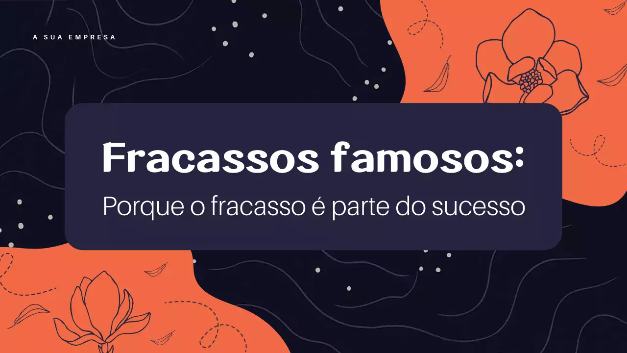 Apresentação da Palestra de Sucesso do Resumo Laranja