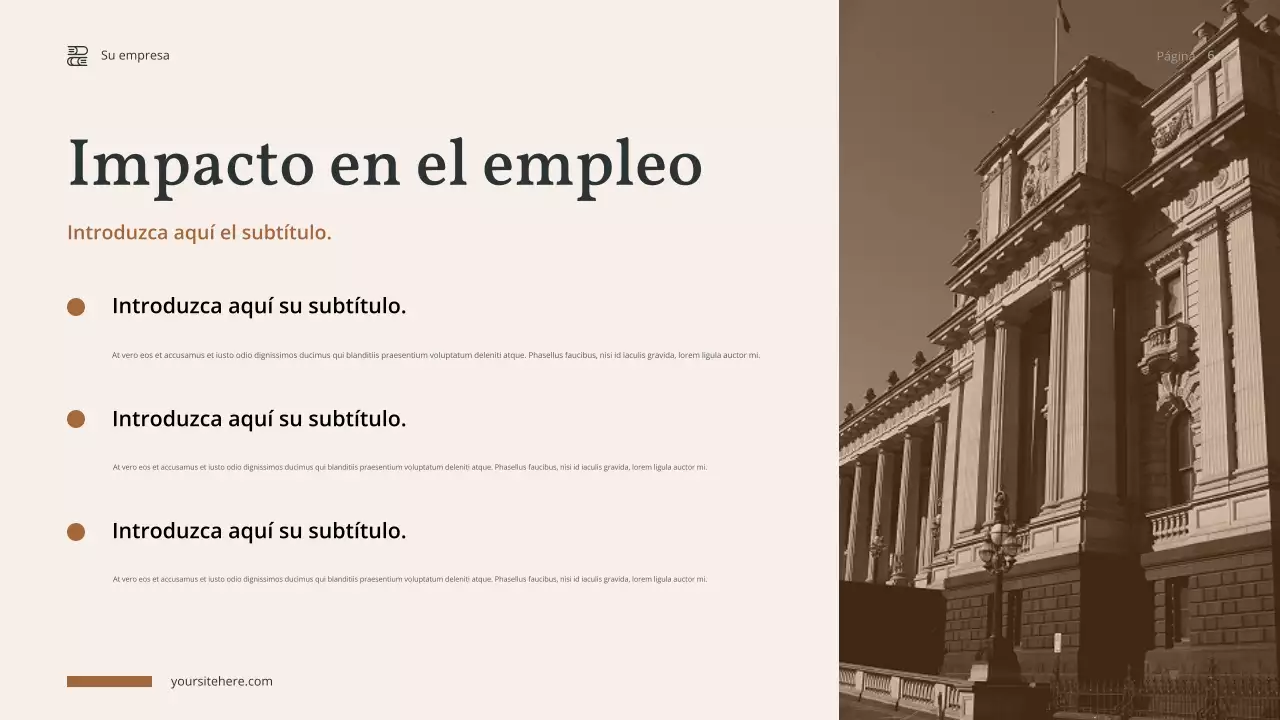 Presentación de la historia de Brown Vintage