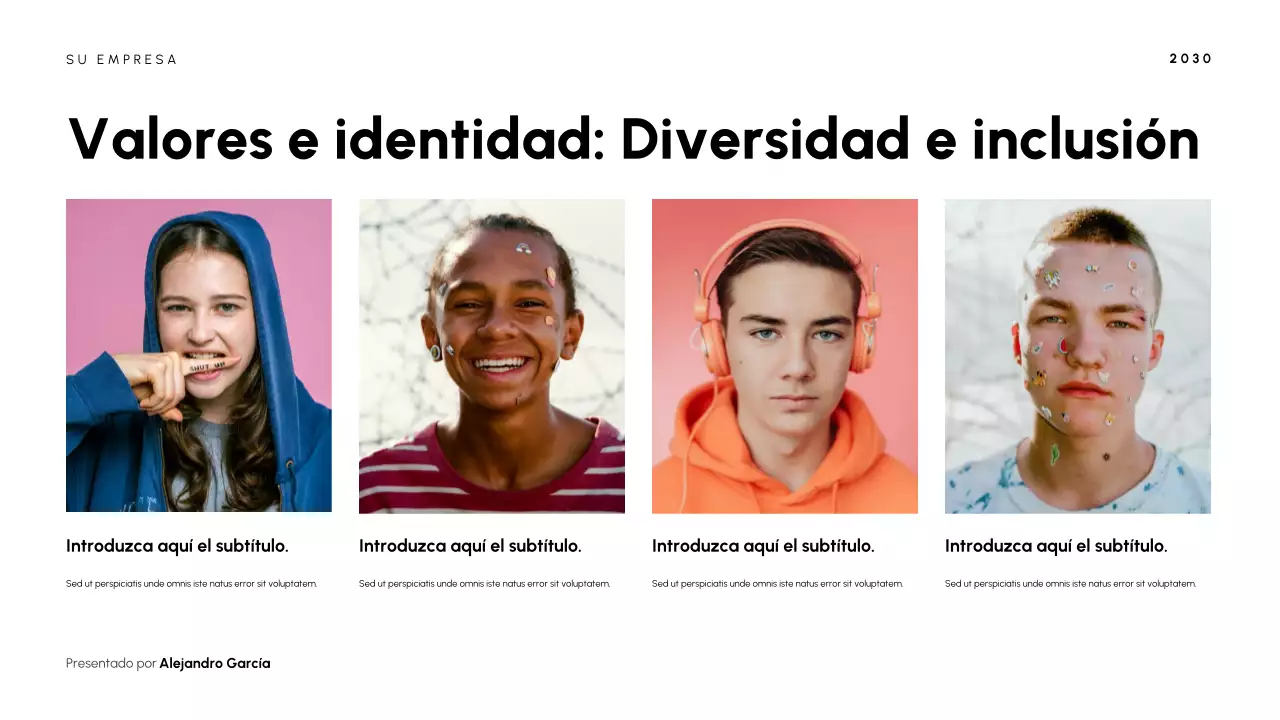 Presentación de la cultura moderna negra