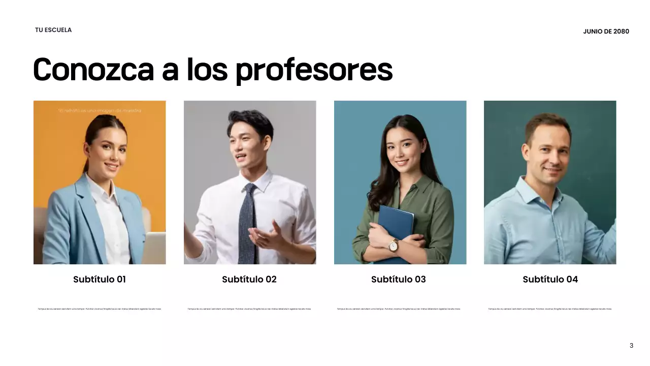 Presentación de la Escuela Moderna Naranja