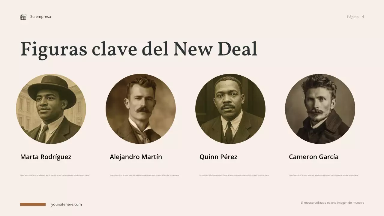 Presentación de la historia de Brown Vintage