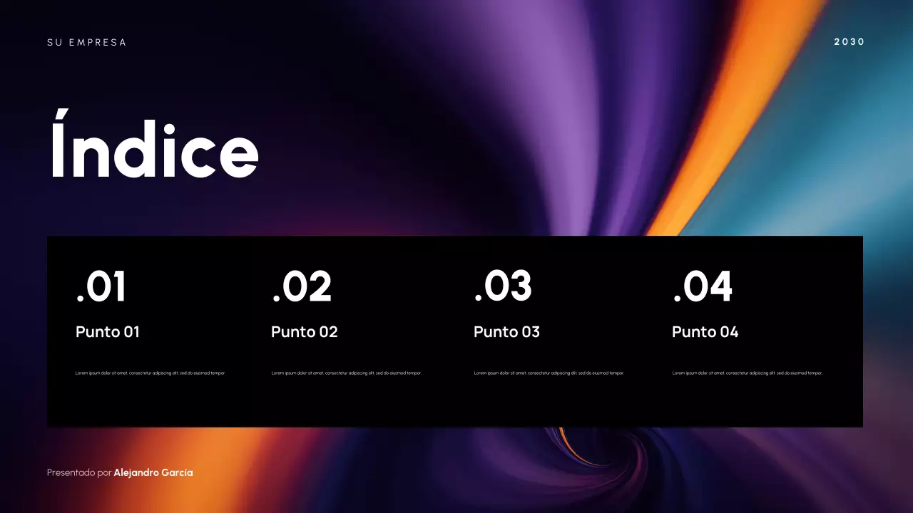 Presentación de la cultura moderna negra