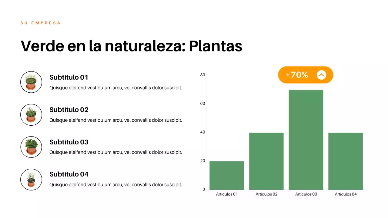 Presentación de la naturaleza estética roja