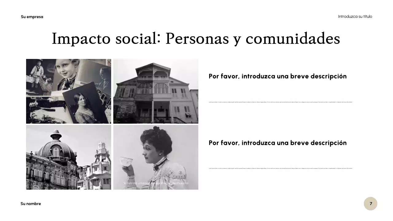 Presentación de Crisis clásica gris