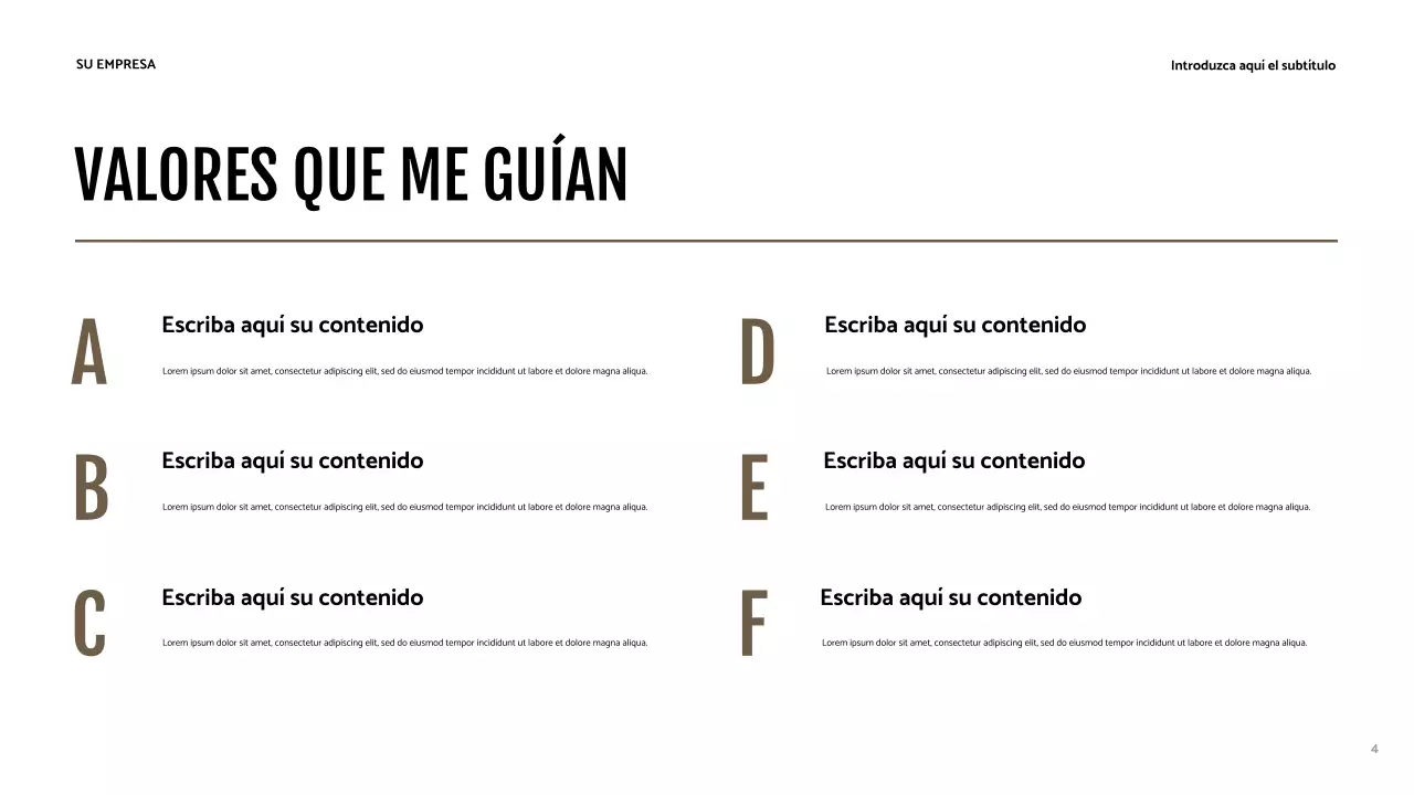 Presentación de la identidad moderna de Brown