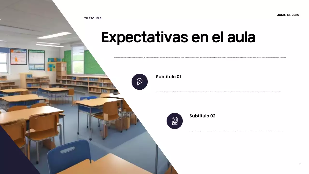 Presentación de la Escuela Moderna Naranja