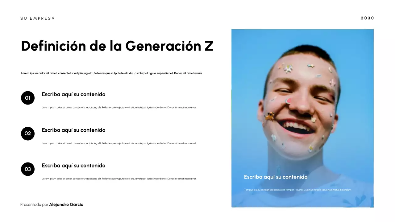 Presentación de la cultura moderna negra