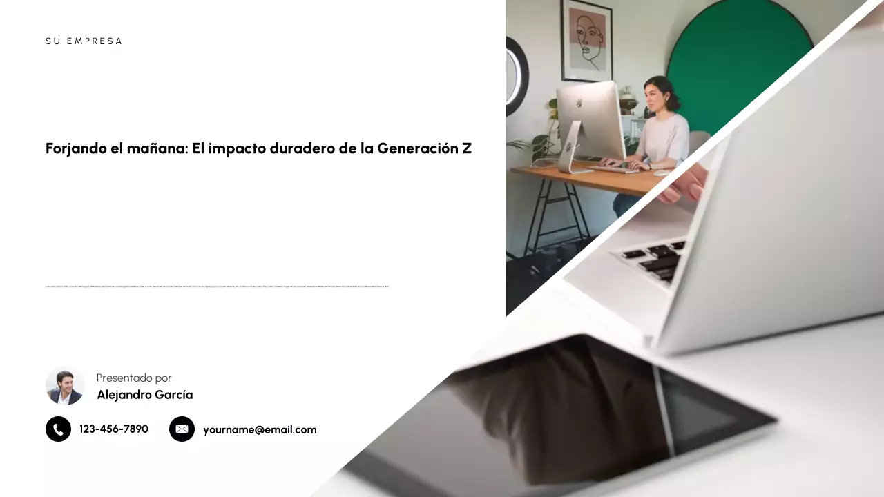 Presentación de la cultura moderna negra