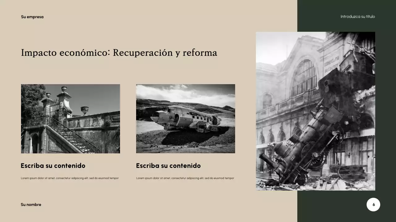 Presentación de Crisis clásica gris