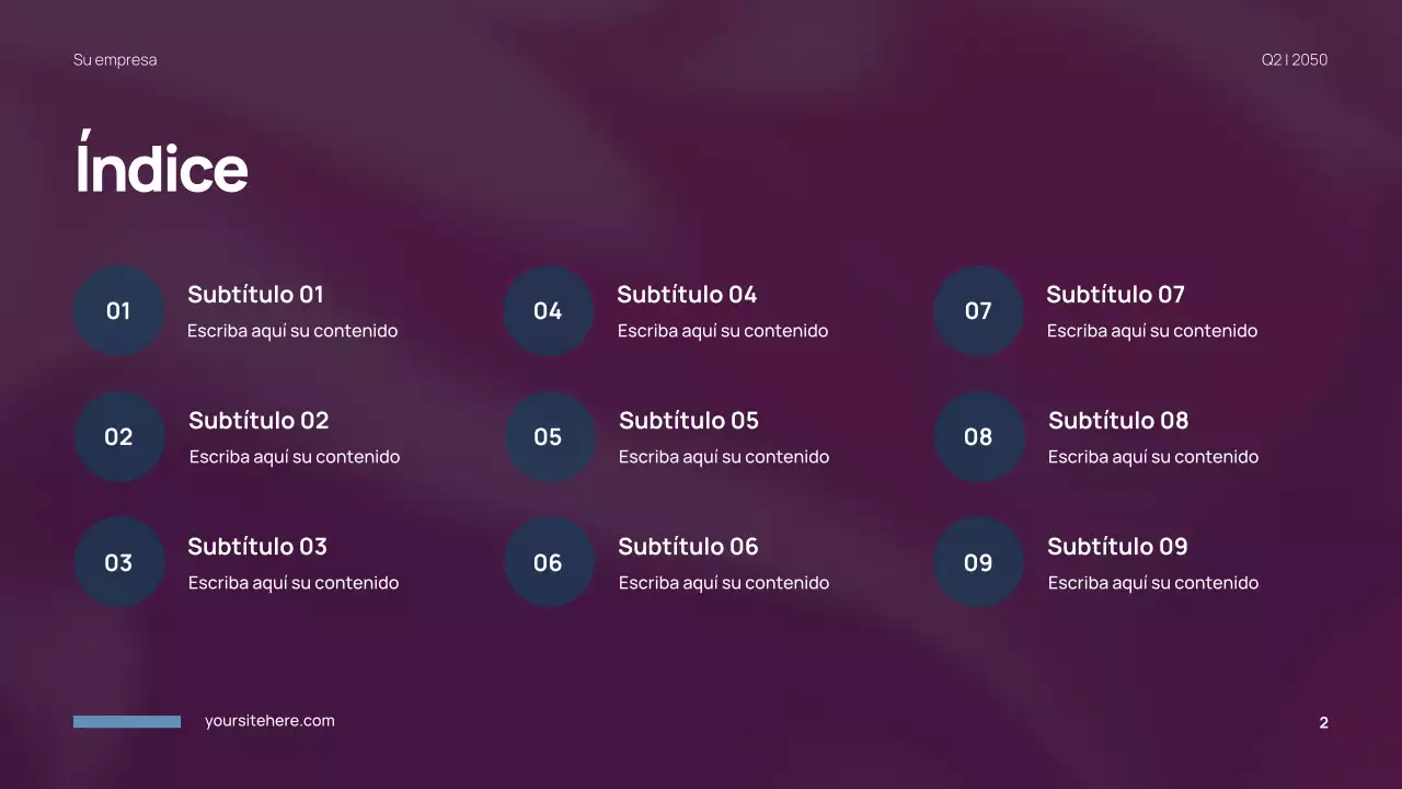 Presentación de anatomía moderna azul