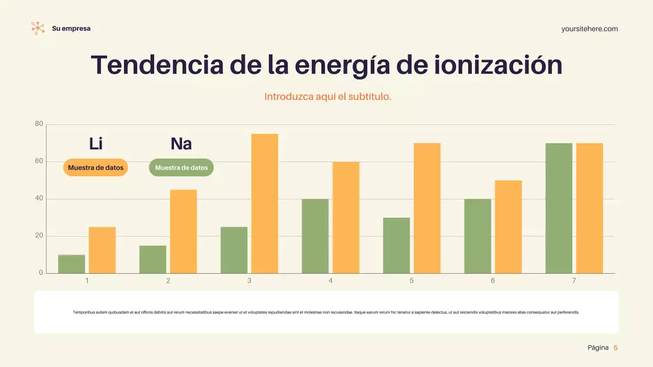 Presentación de ciencia moderna púrpura