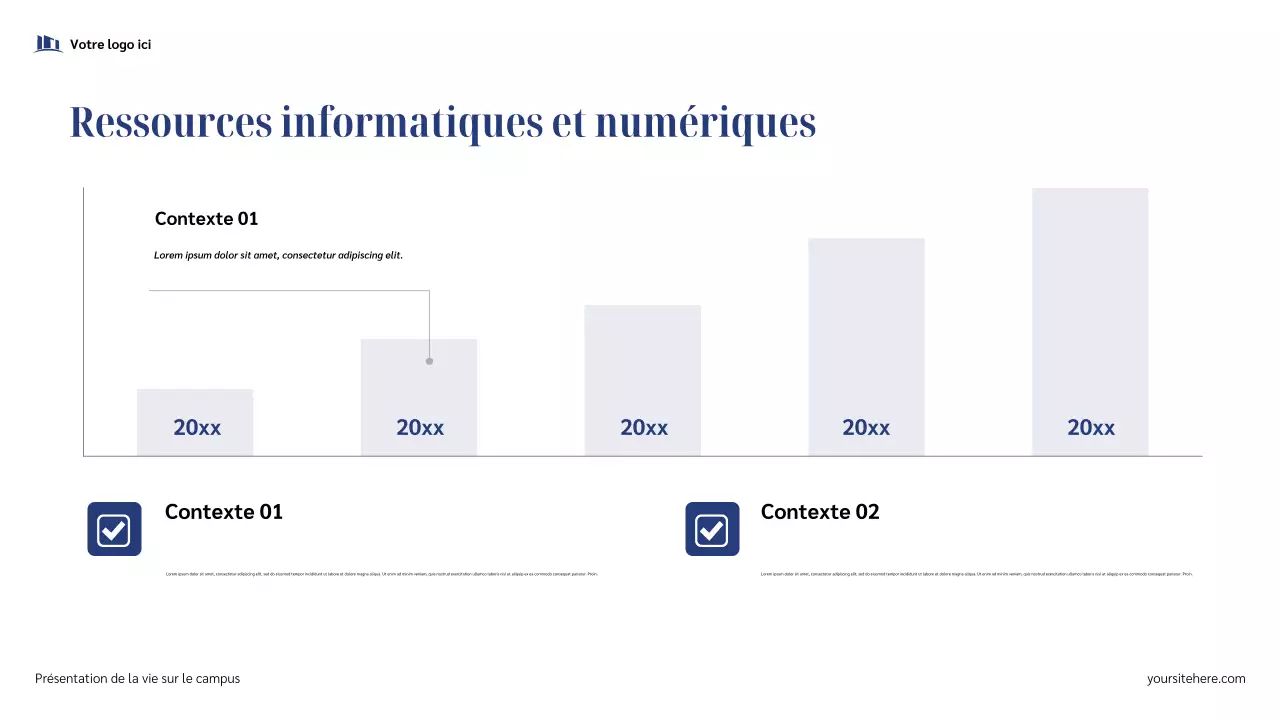 Présentation du Campus Bleu Moderne
