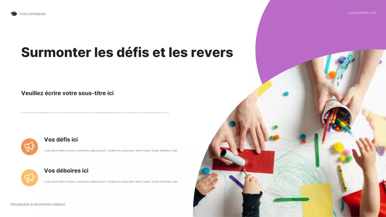Présentation de nouvelles opportunités colorées pour les artistes