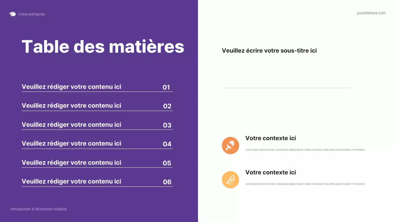 Présentation de nouvelles opportunités colorées pour les artistes