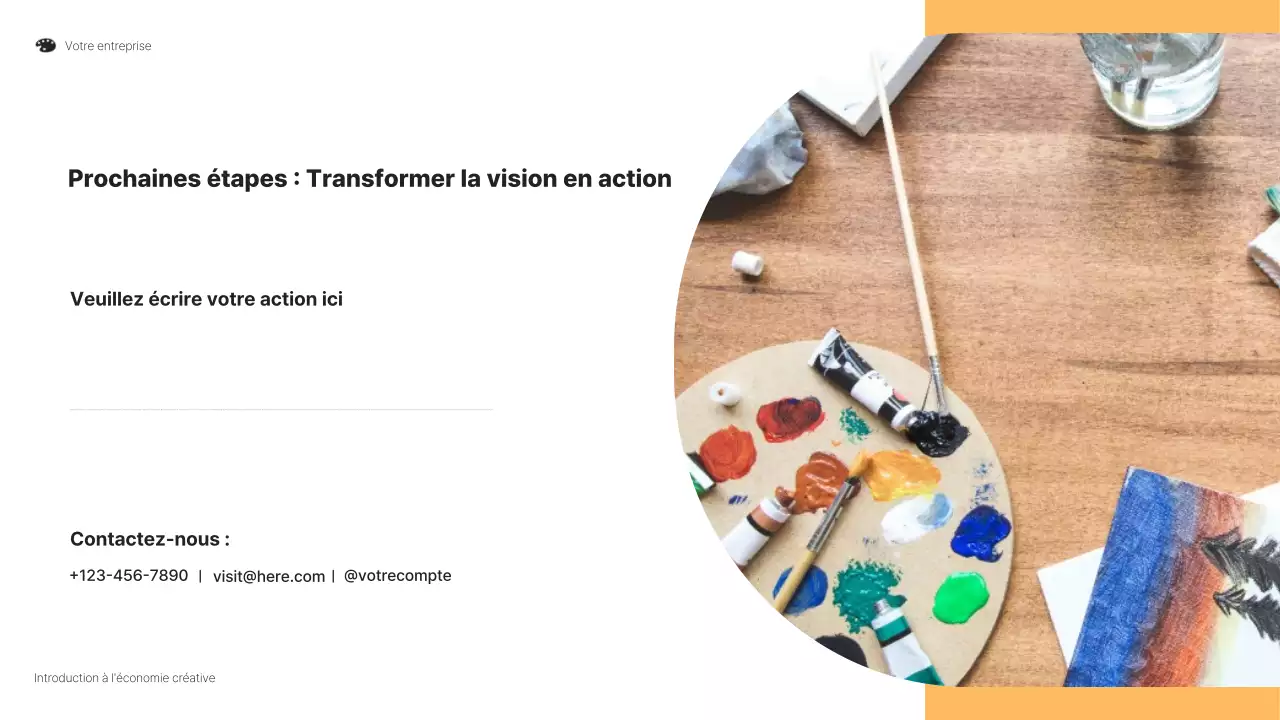 Présentation de nouvelles opportunités colorées pour les artistes