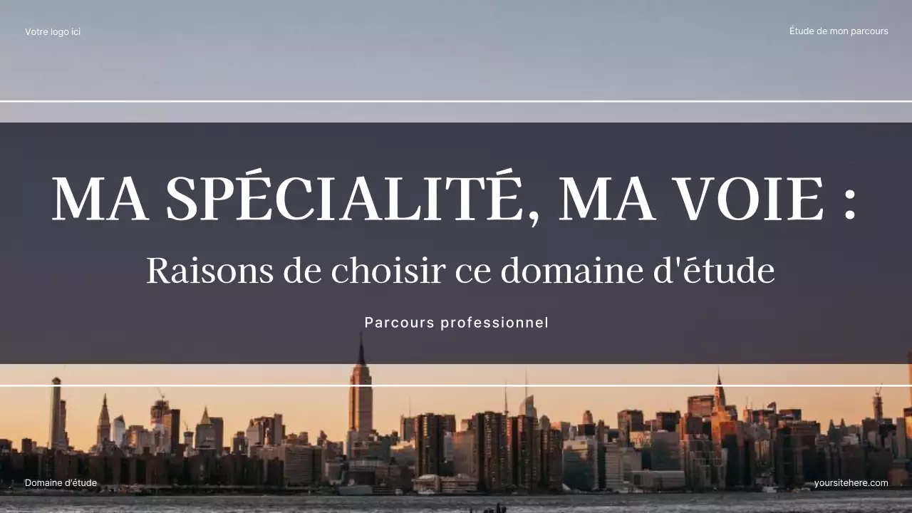 Présentation du parcours professionnel moderne de Grey