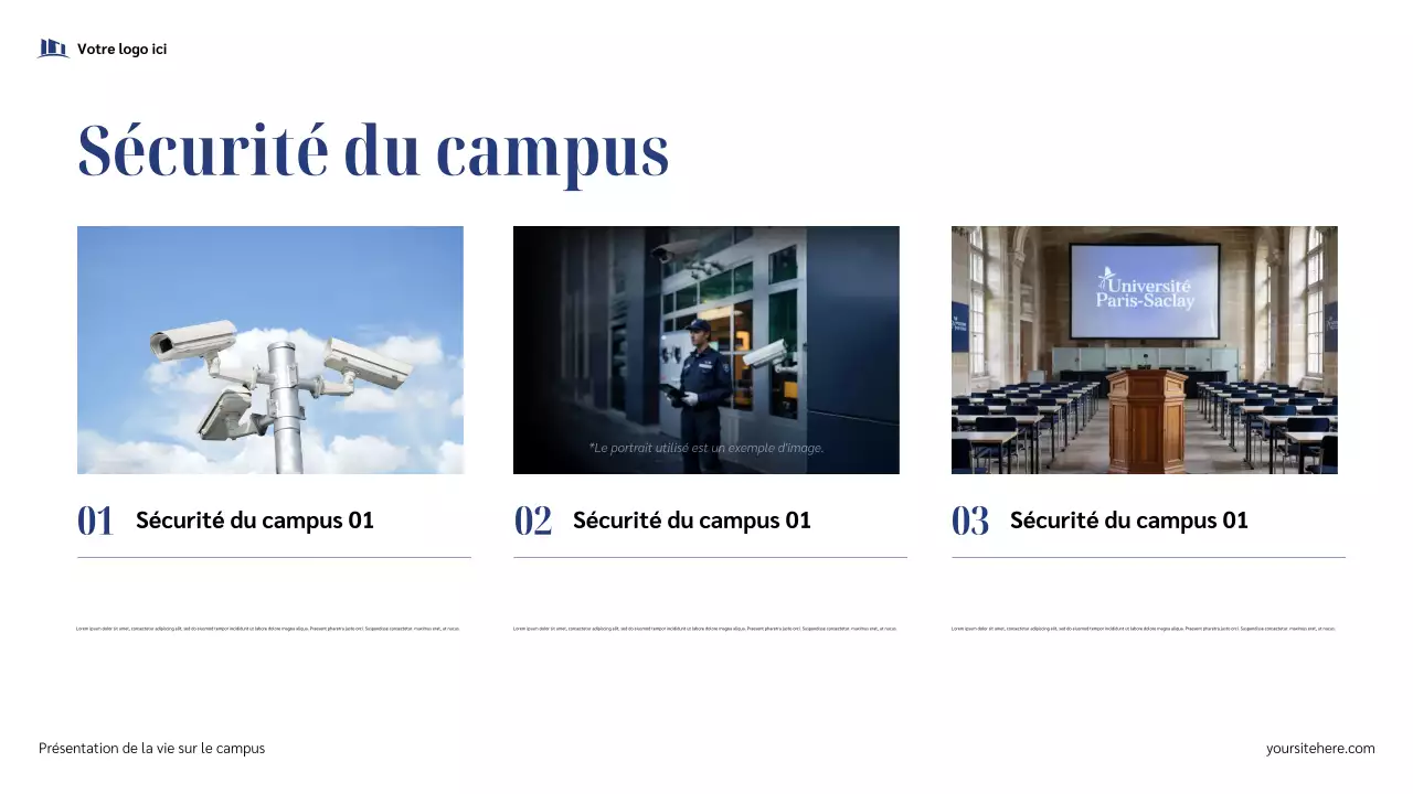 Présentation du Campus Bleu Moderne