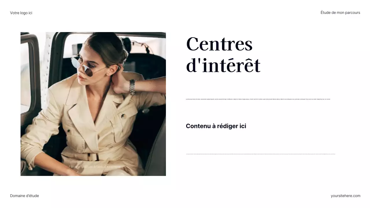 Présentation du parcours professionnel moderne de Grey