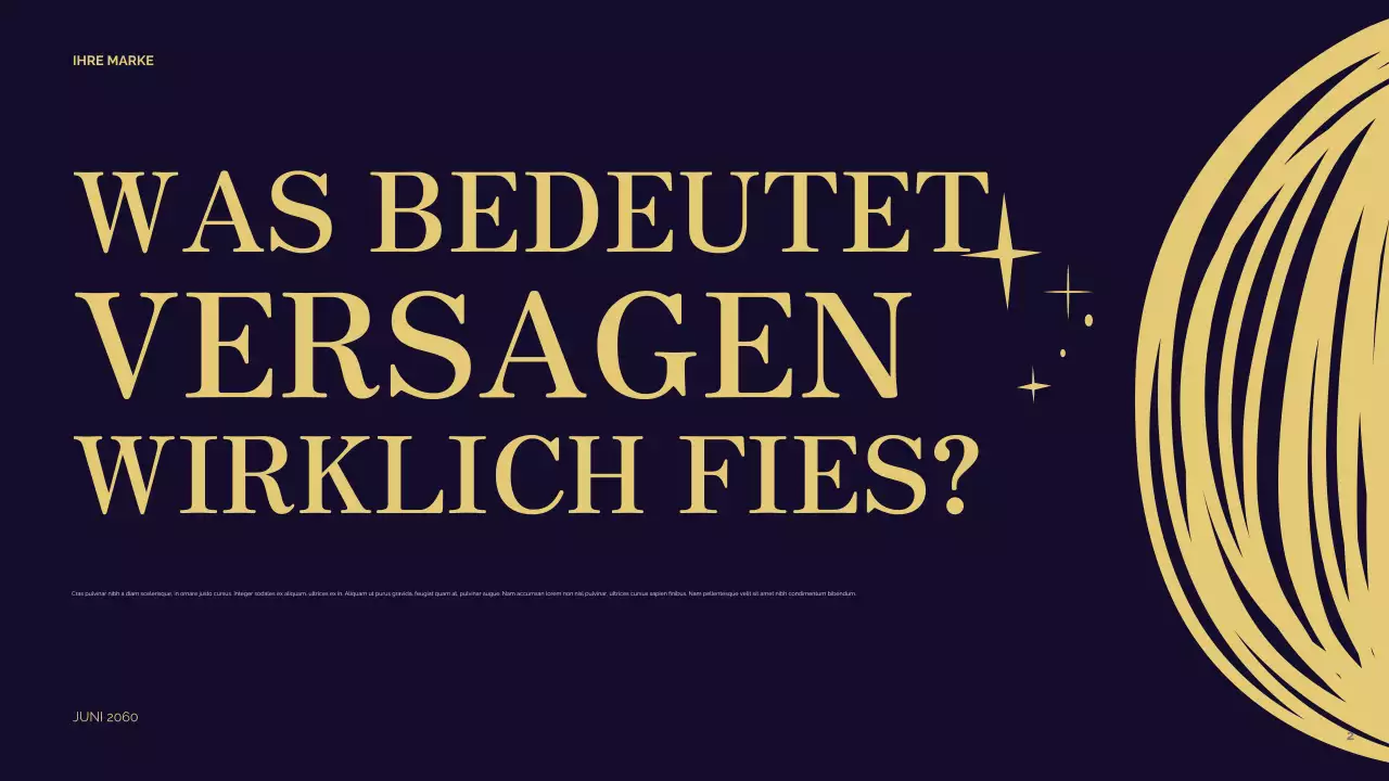 Red Vintage Erfolg Präsentation