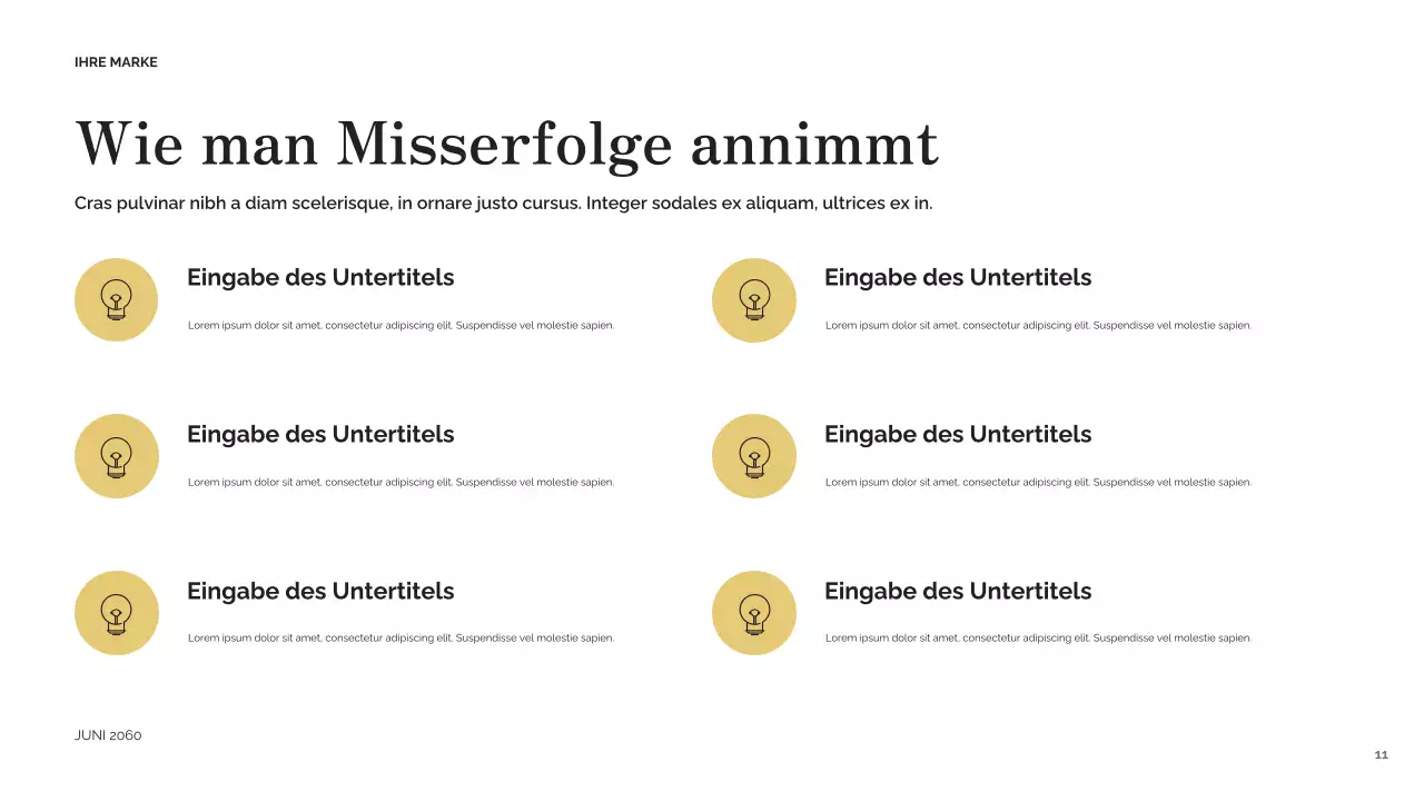 Red Vintage Erfolg Präsentation