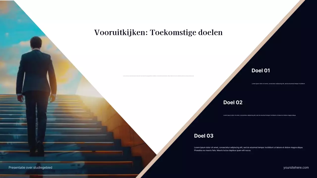 Presentatie van Grey Modern Career Path