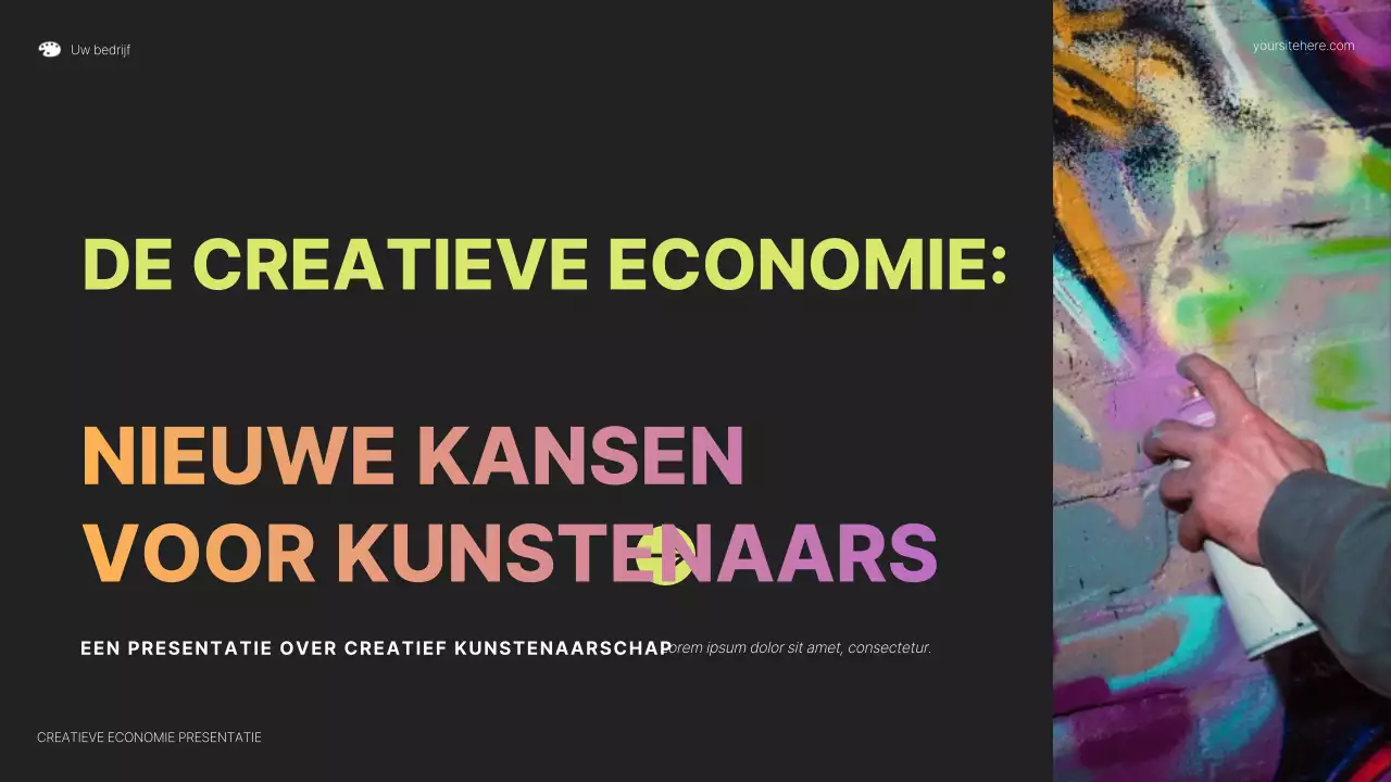 Kleurrijke nieuwe mogelijkheden voor kunstenaarspresentaties