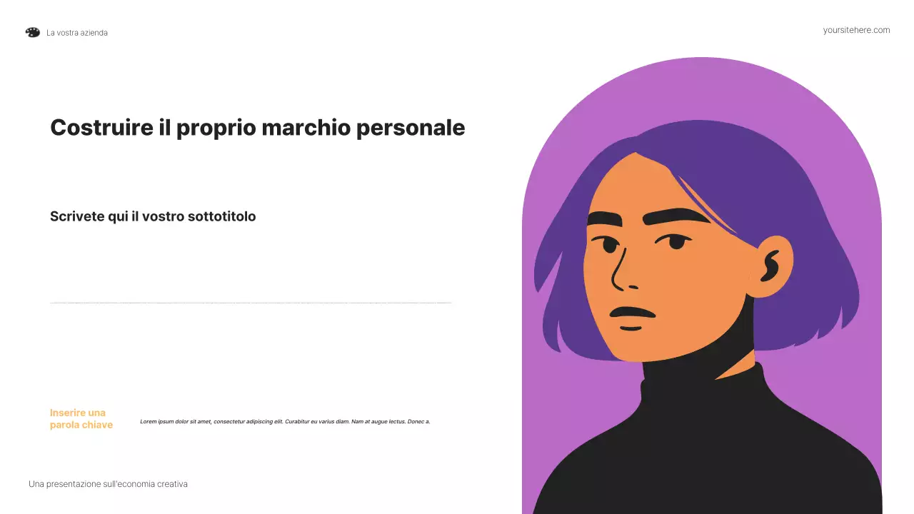 Presentazione di nuove opportunità colorate per gli artisti