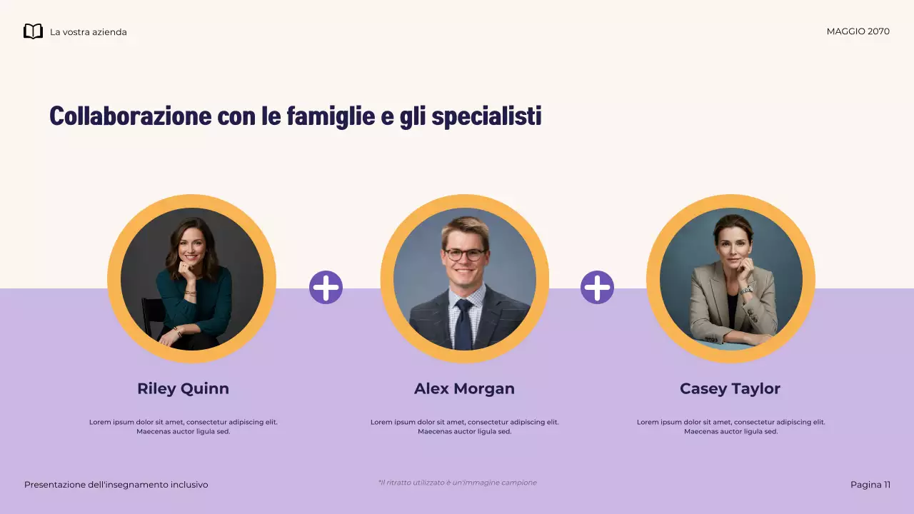 Presentazione illustrativa dell'insegnamento inclusivo moderno della Marina