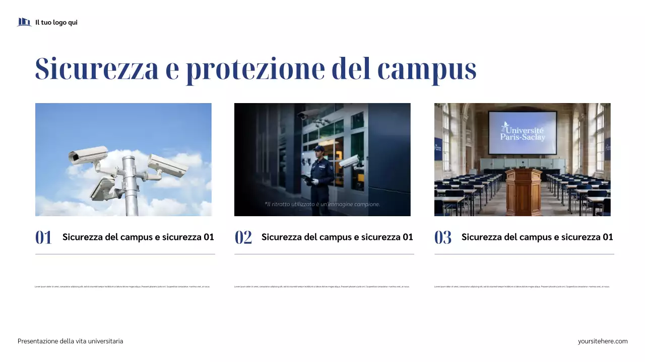 Presentazione del Blue Modern Campus