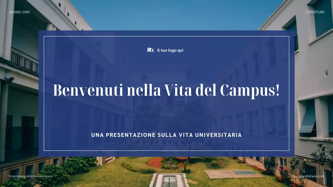 Presentazione del Blue Modern Campus