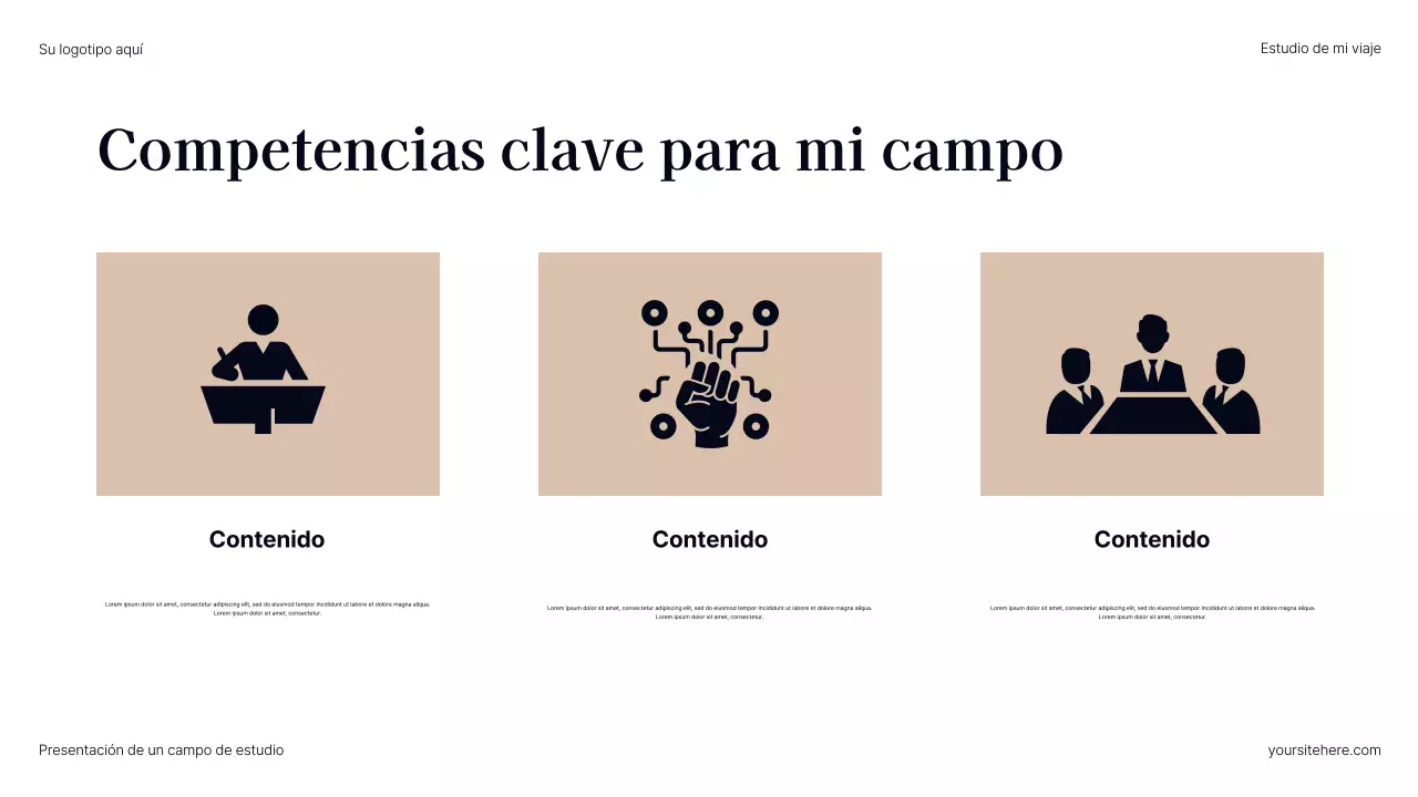 Presentación de la trayectoria profesional moderna de Grey