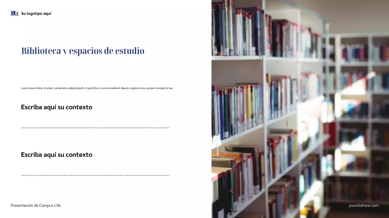 Presentación del Campus Azul Moderno