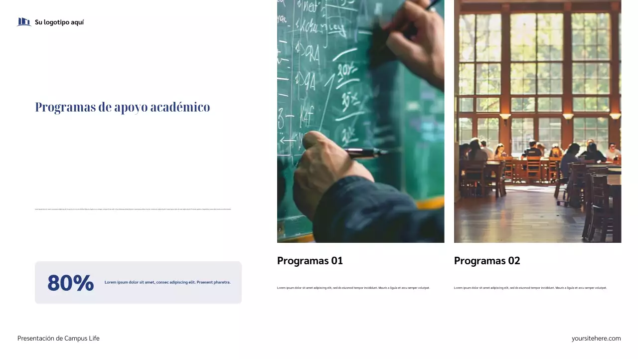 Presentación del Campus Azul Moderno