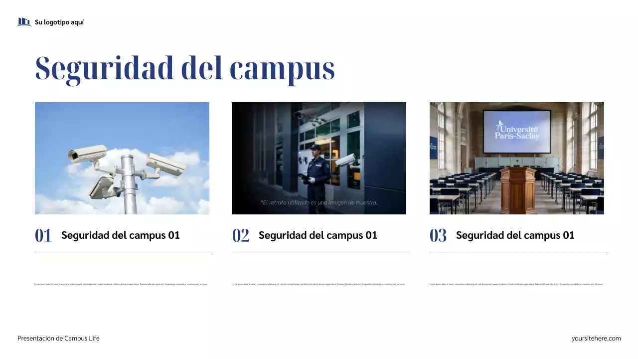 Presentación del Campus Azul Moderno