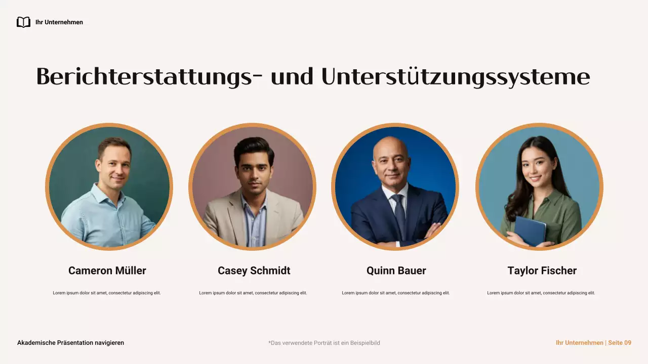 Braune und orangefarbene Minimal-Navigation zur akademischen Integrität im College Präsentation